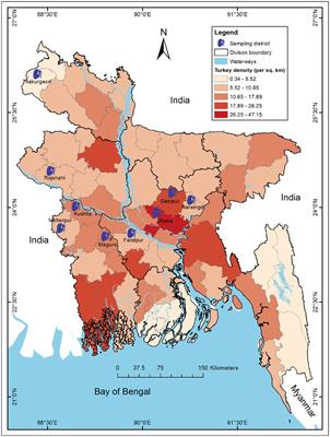 Association of biosecurity and hygiene practices with avian influenza A/H5 and A/H9 virus infections in turkey farms